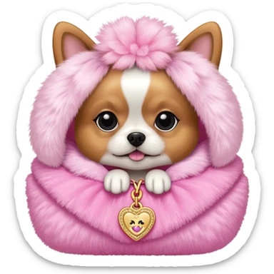 Juicy couture dog sticker