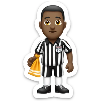 Referee with Kansas City Chiefs Jersey sticker