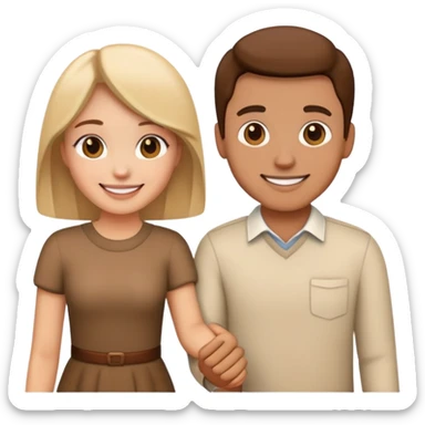 dating with boyfriend sticker