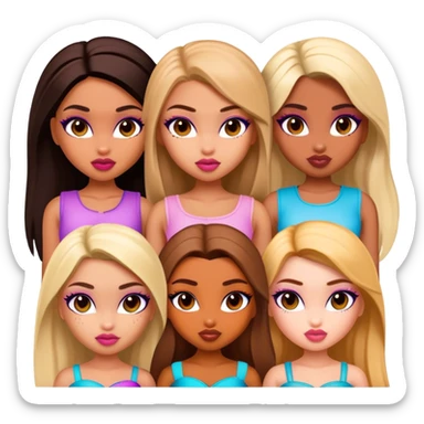 Bratz girls  sticker