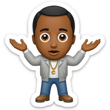 Diddy come on out sticker