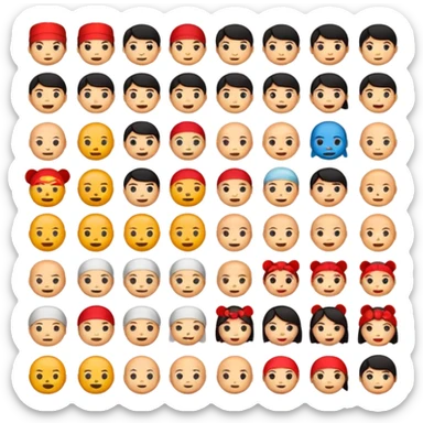 Chinese theme emoji sticker