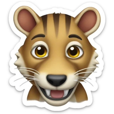 tasmanian tiger sticker