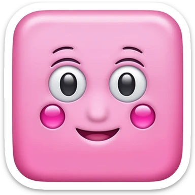 rectangulo rosado sticker