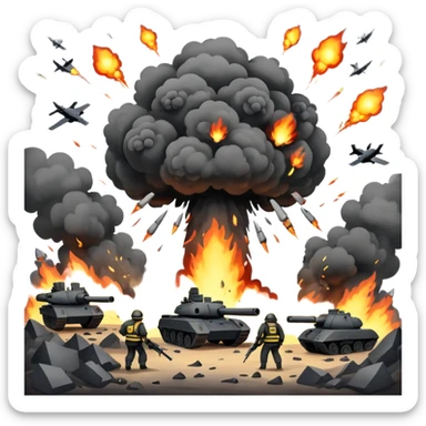 war sticker