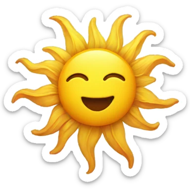 sun sticker