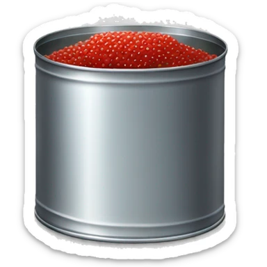 Caviar in the can  sticker