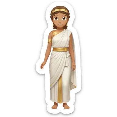 cartagineses cuerpo entero solo uno ahora mujer sticker