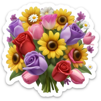 Flowers sticker