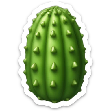 1 gherkin sticker