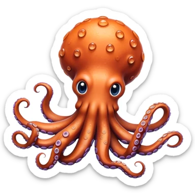 One octopus tentacle sticker