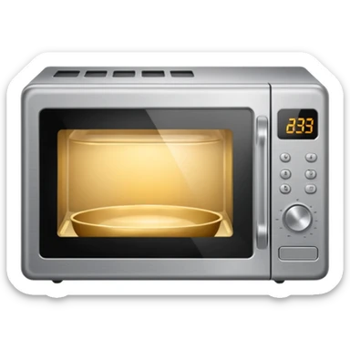 Microwave sticker