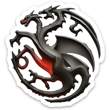 Targaryen logo sticker