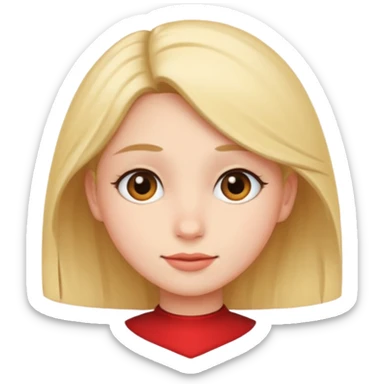 shy and flirty sticker