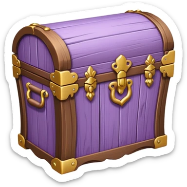 lilac magic trunk sticker
