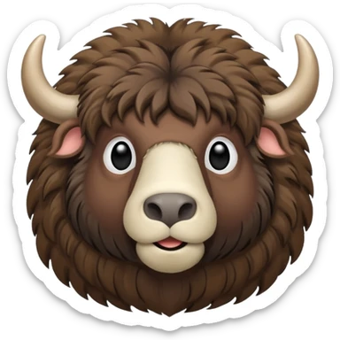 Musk Ox sticker