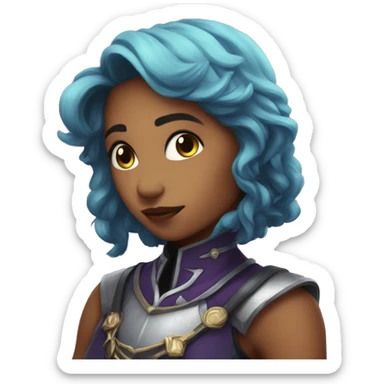 Vi from the arcane kisses Caitlin sticker