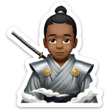 Moonlit Samurai sticker