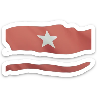 Syria flag three stars sticker