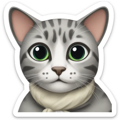 Marni fashionable cat sticker