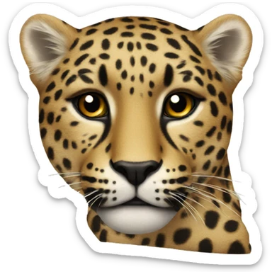 leapord  sticker