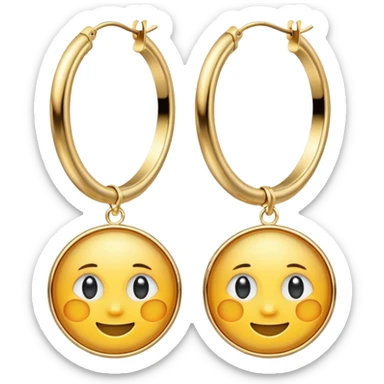 Earring Hoops sticker
