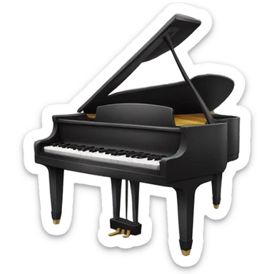 Piano sticker