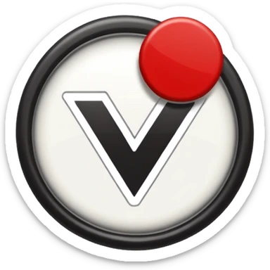I want a blue background and a white checkmark inside it emoji which I will call the "Fake Roblox Verified Badge Emoji" sticker