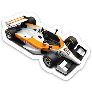 Mclaren f1 car sticker