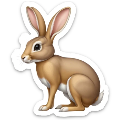 Black-tailed Jackrabbit sticker