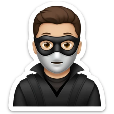 Con artist,Knave. Half body sticker