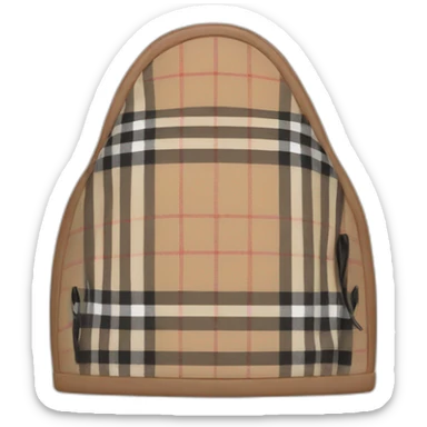 burberry logo sticker