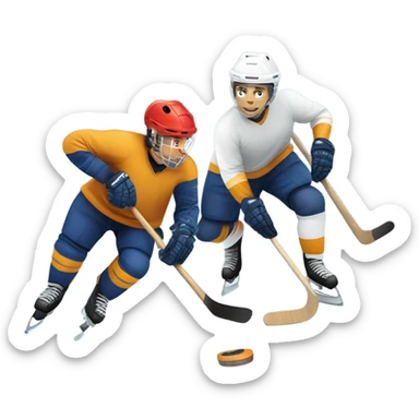 Hockey sticker