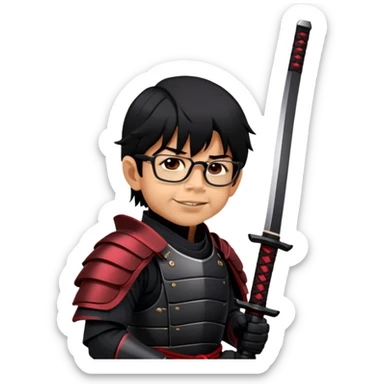 Shadow Samurai sticker