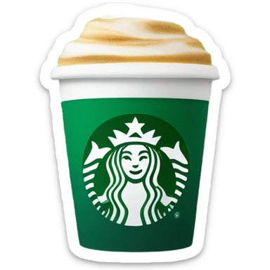 Starbuks coffee sticker