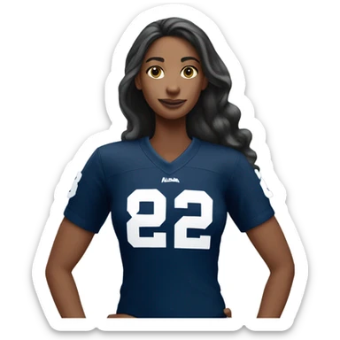 nina long penn state jersey sticker