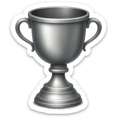 detailed silver chalice sticker