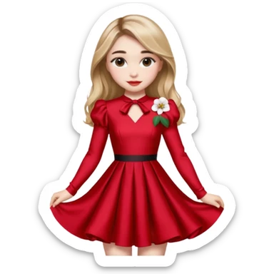 Sabrina carpenter cherry baby body mist   sticker