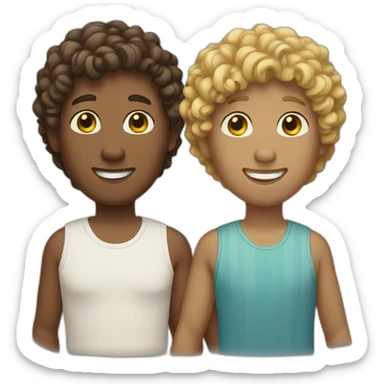 gay-couple,-1-with-curly-brown-hair-,and-1-with-short-blond-hair. sticker
