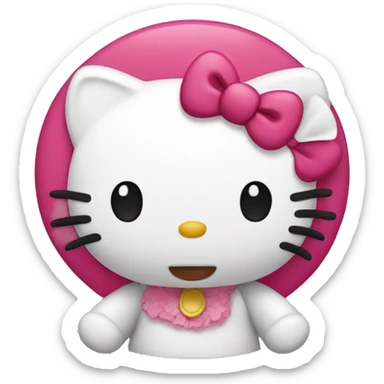 Hello kitty sticker