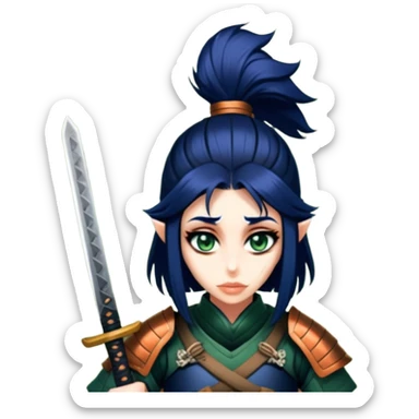 Samurai Sentry sticker