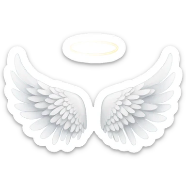 angel wings  sticker