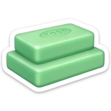 green soap sticker