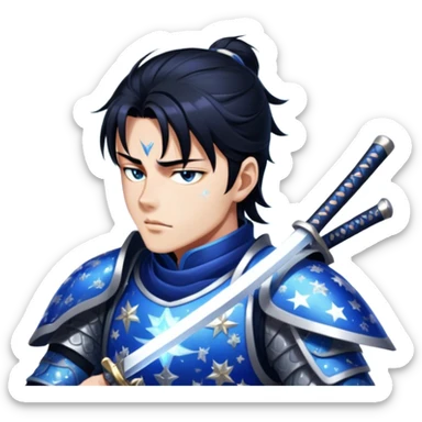 Celestial Samurai sticker