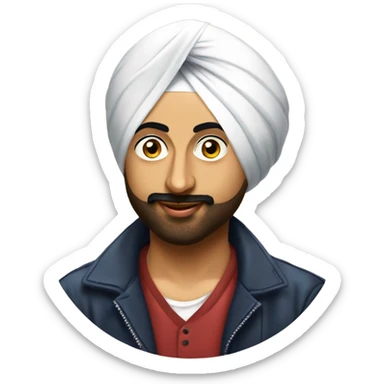 PUNJABI SINGER DILJIT DOSANJH sticker