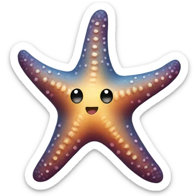 Starfish sticker