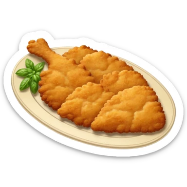 chicken milanese sticker