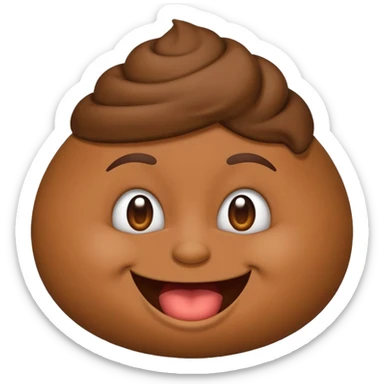 A person farting emoji sticker