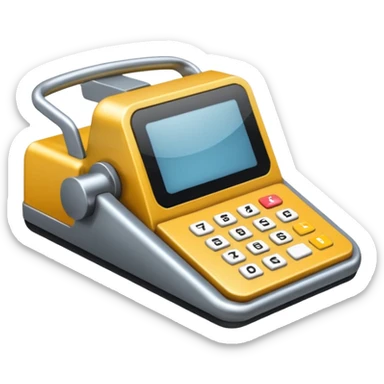 Máquina de passar cartão de crédito  sticker