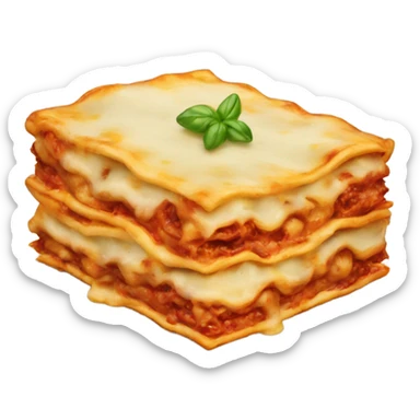 Lasagna for Garfield  sticker